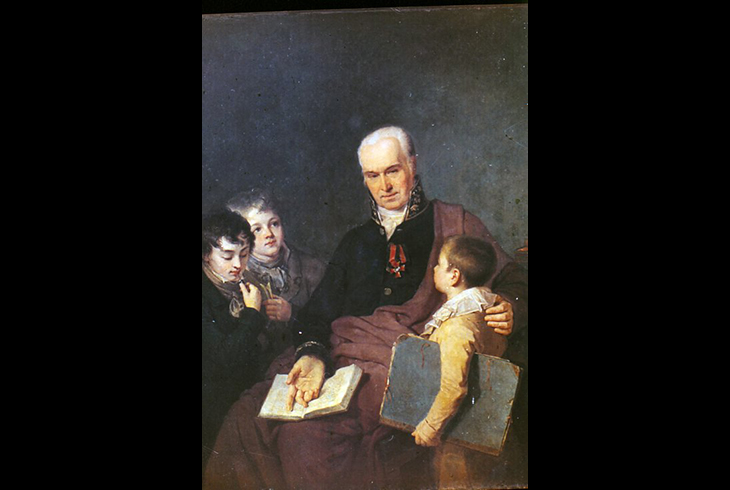 3. Портрет К. И. Головачевского с учениками. 1811.