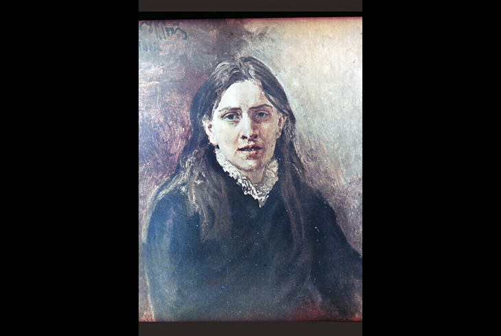 10. Портрет П. А. Стрепетовой. 1882.