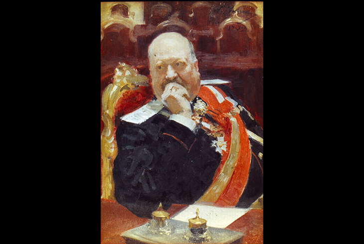 20. Портрет графа Игнатьева. (этюд) 1901-1903.