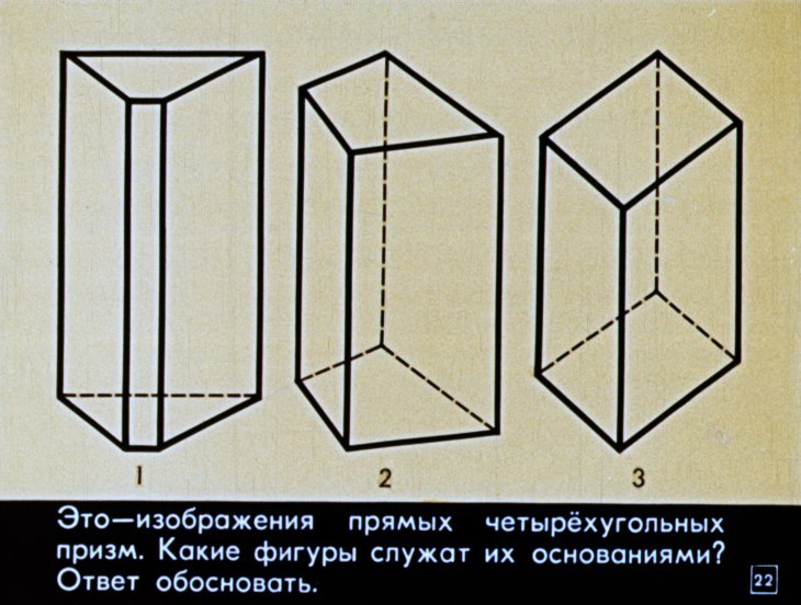 Изображение геометрических тел