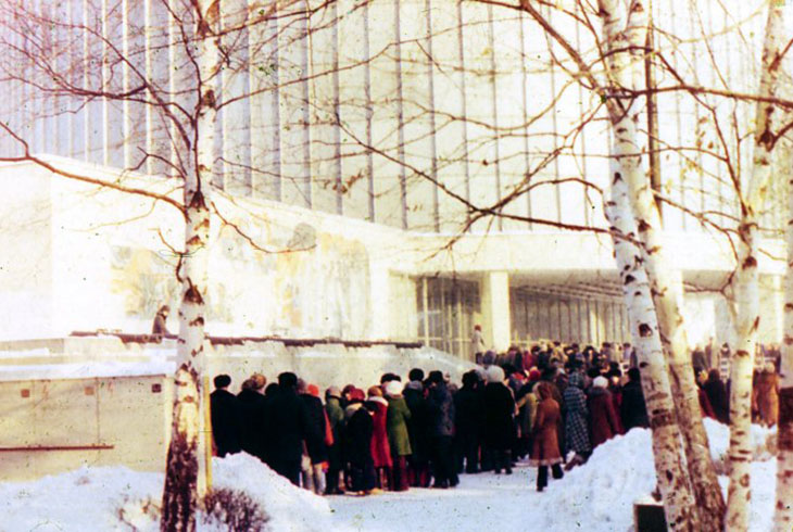 1.	Здание музея-панорамы «Бородинская битва». Арх. А. Корабельников, А. Кузмин, С. Кучанов. 1962.