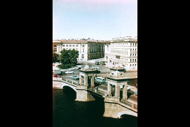 8.	 Мост Ломоносова. 1785-1787 г.