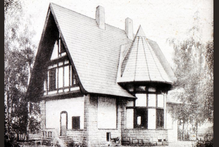 Загородный дом в усадьбе «Райки». 1900.