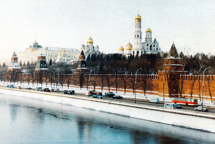 Кремль со стороны Москворецкого моста.