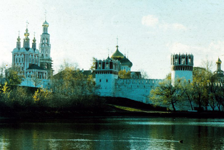 Новодевичий монастырь. Вид с северо-запада.