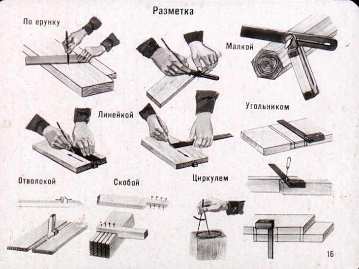 Обработка древесины ручным инструментом. Часть 1