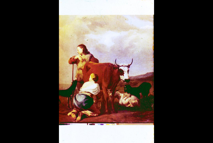 Семен Щедрин (1745-1804) Доение коровы. 1770-е гг.