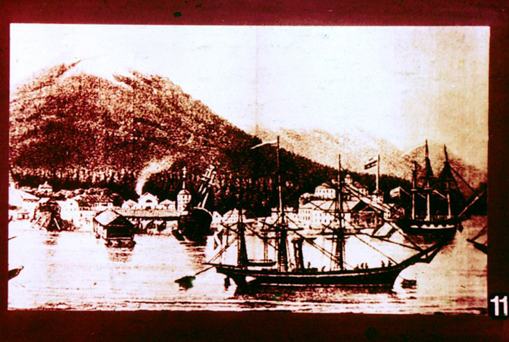 Ново-Архангельск в 1863 г.