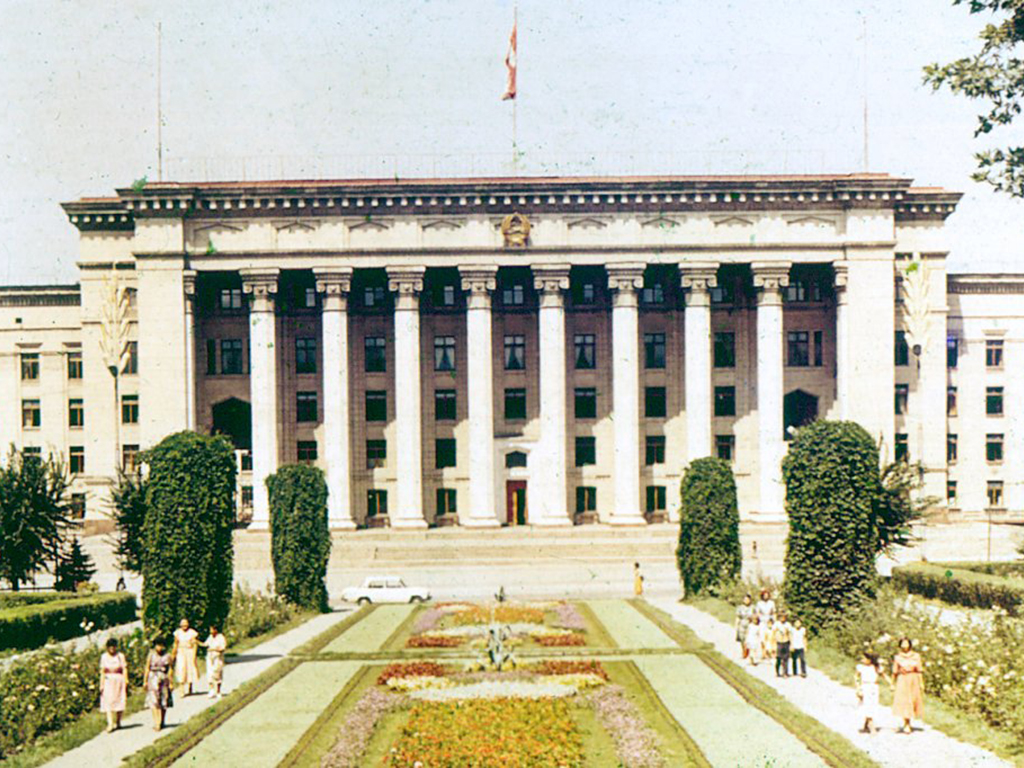Дом правительства Казахстанской ССР.