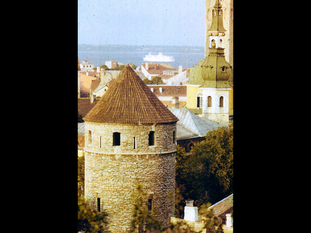 Башни Таллина. Несколько веков назад эти башни были оплотом  защитников города.