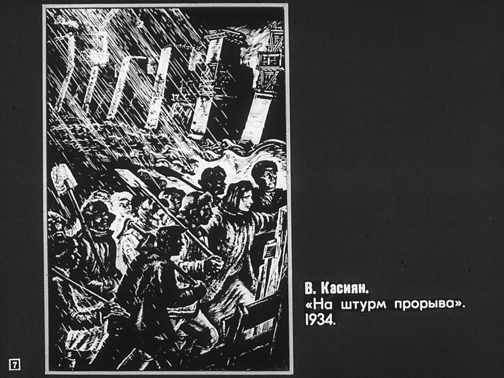 Красота труда в произведениях советских художников