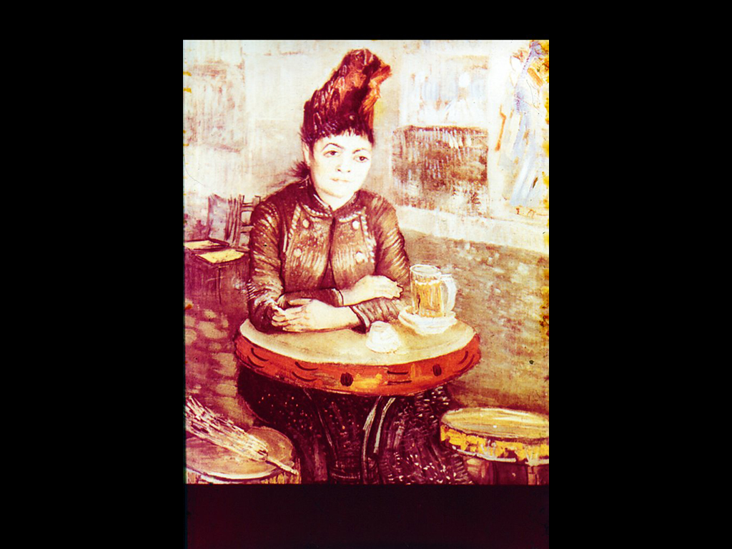 Женщина в кафе «Тамбурин». 1887. Амстердам. Музей ван Гога.