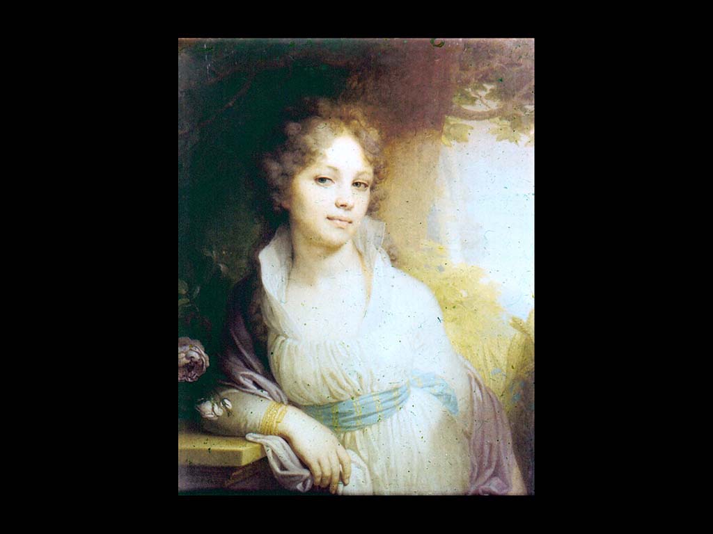 Портрет Марии Ивановны Лопухиной. (1779-1803). 1797. ГТГ