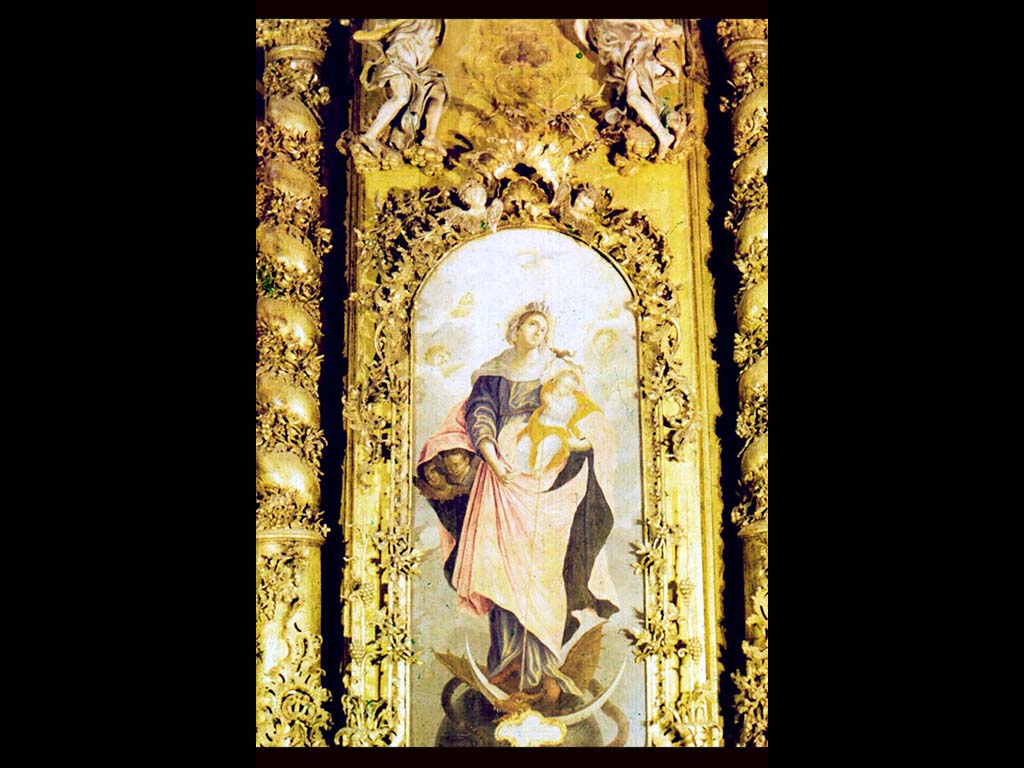 Алексей Колмогоров. Богоматерь с Младенцем. Икона из иконостаса Троицкого собора.
