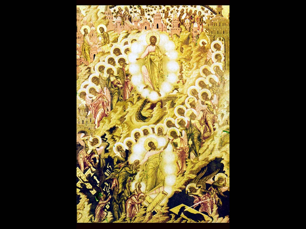 Стефан Соколов. Воскресение. Икона иконостаса церкви Воскресение 1719 г.