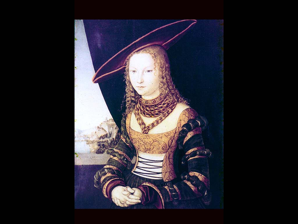 Л. Кранах Старший. Женский портрет. 1526.