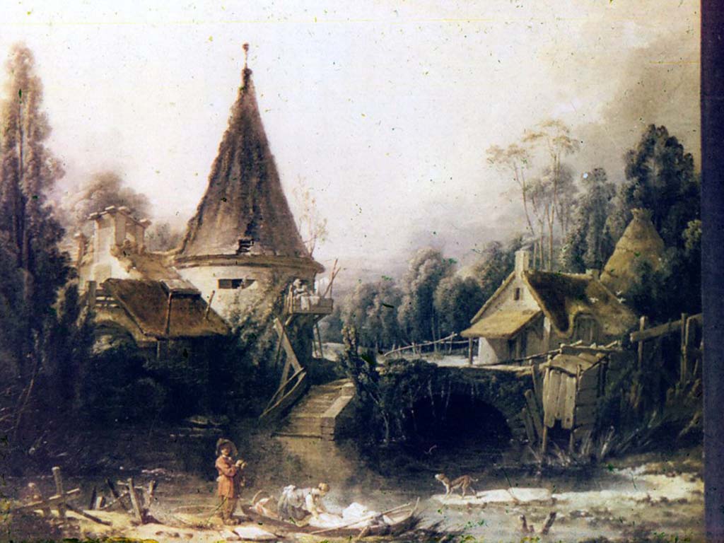 Ф. Буше. «Пейзаж в окрестностях Бове». 1741-1743 гг.