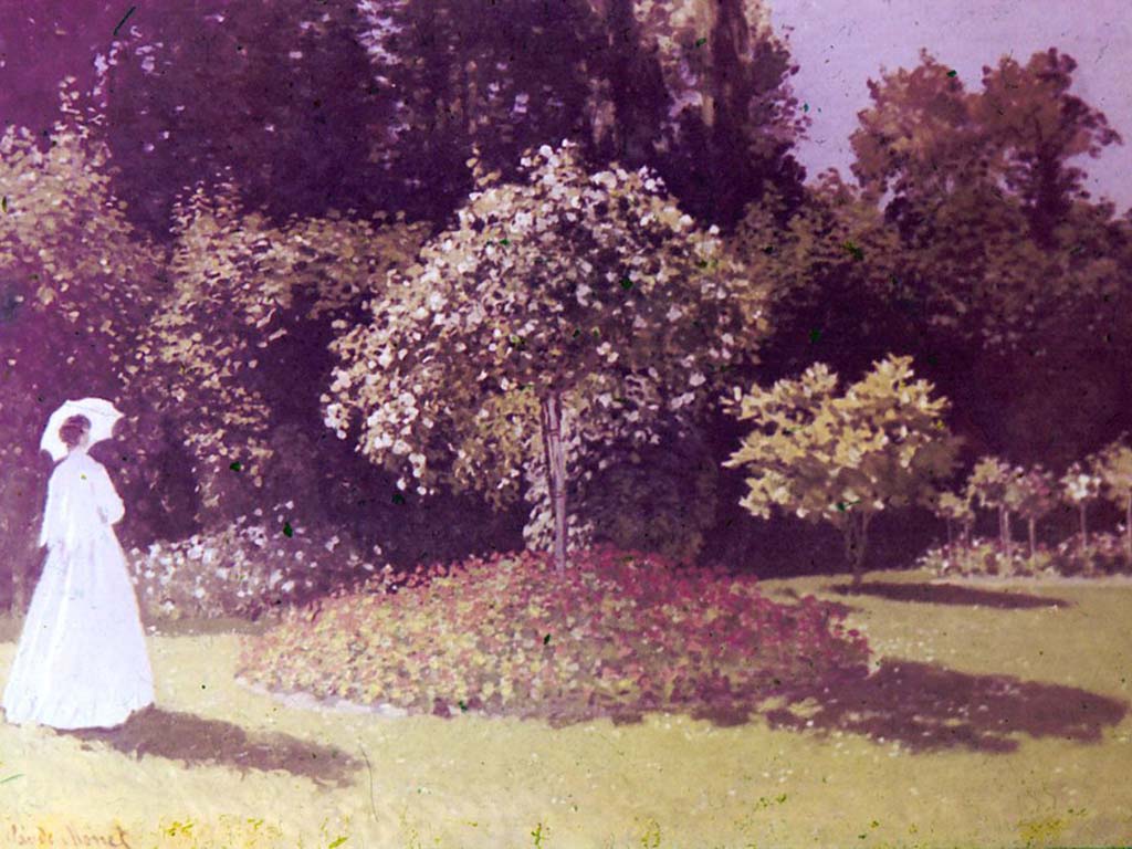 К. Моне «Дама в саду». 60-е годы XIX в.