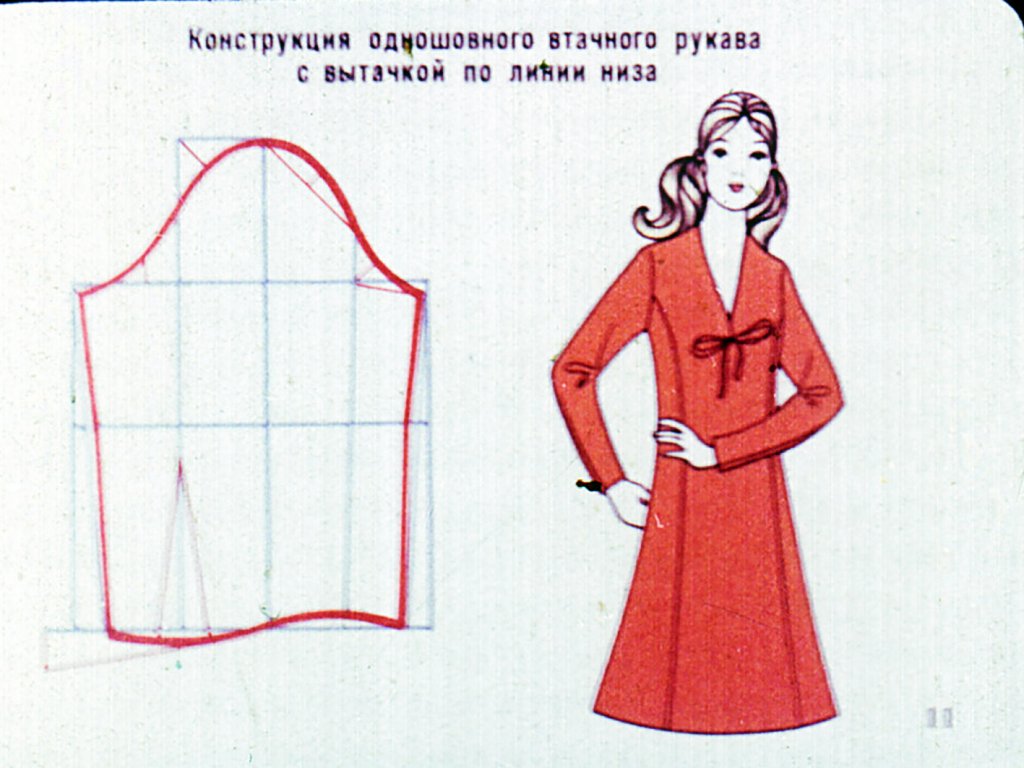 Конструирование женского легкого платья. Часть 2