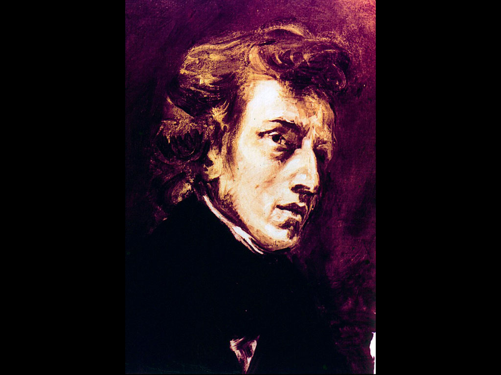 «Портрет Шопена». 1838. Лувр. Париж.