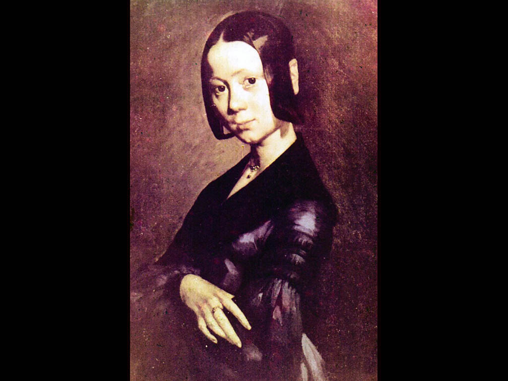Портрет Полины Виржинин Оно (1841, Шербур Музей Тома Анри).