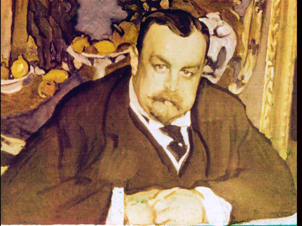 Валентин Александрович Серов. Портрет И. А. Морозова (1910 г.) Москва.