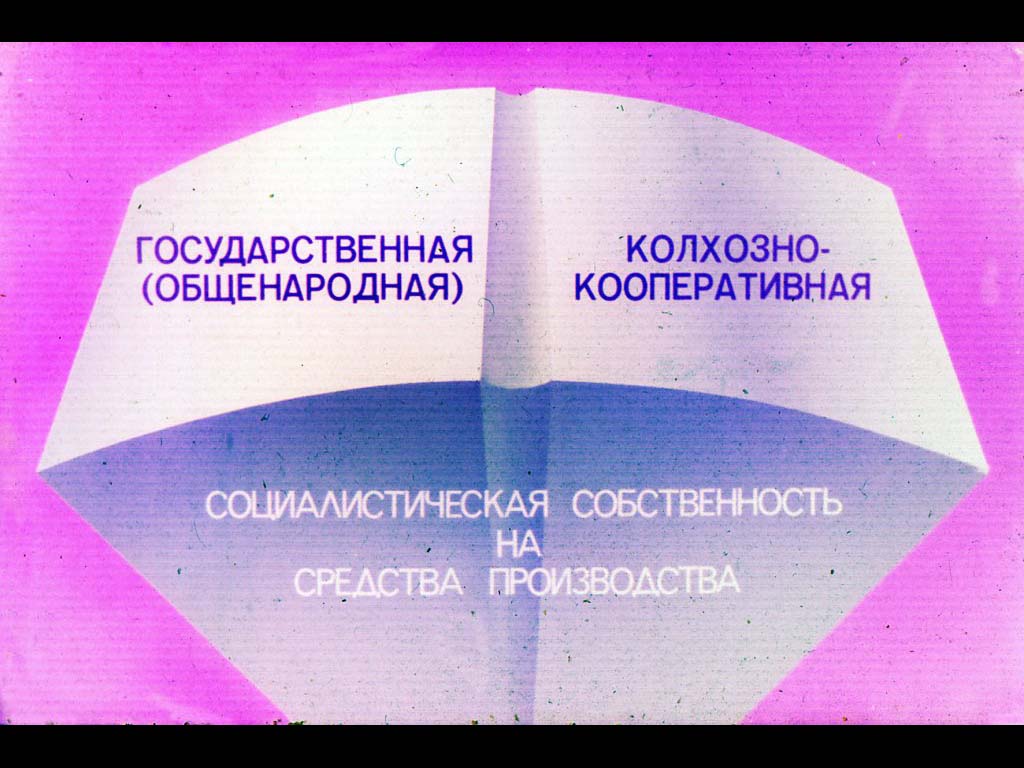 Система экономической системы СССР.