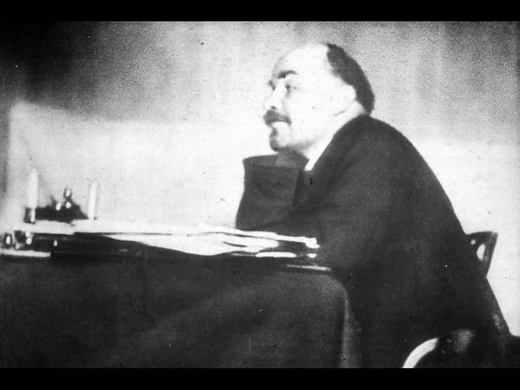 В. И. Ленин на заседании Пленума ЦК РКП(Б) в Кремле 5 октября 1922 г.