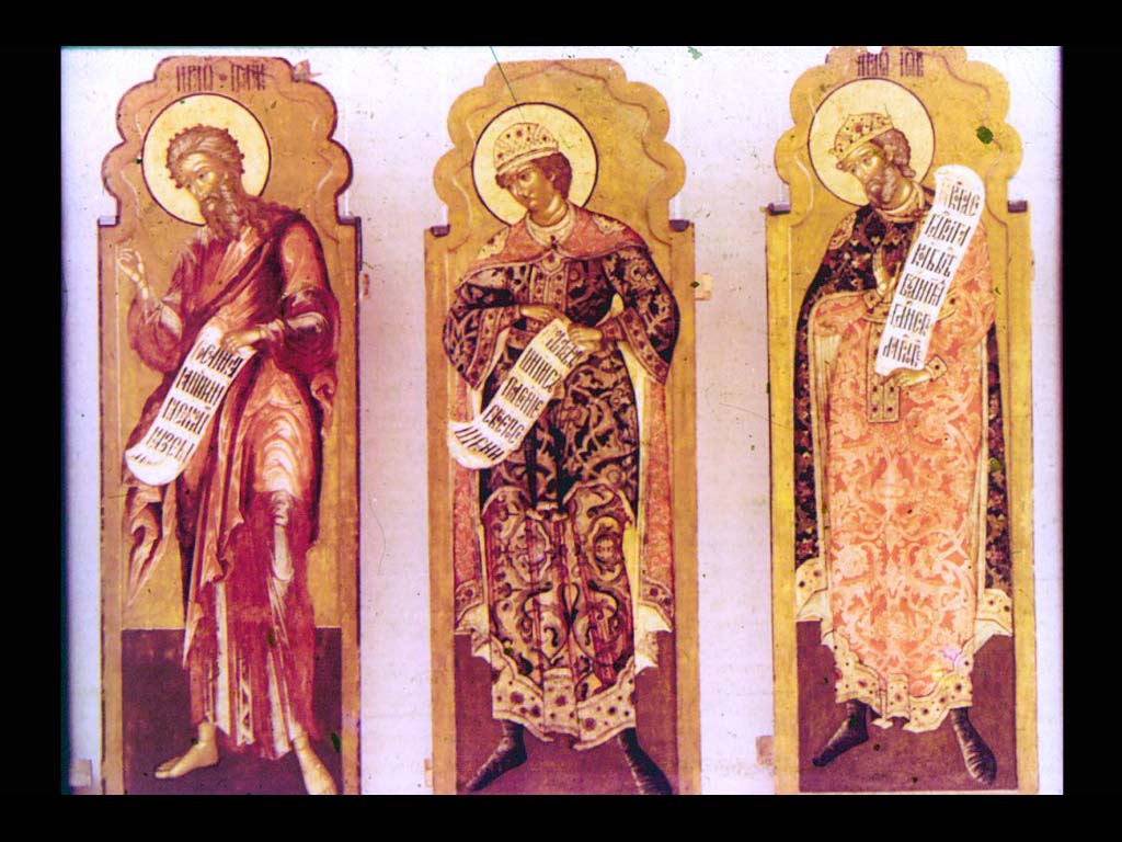Иконы праотеческого чина церкви Иоанна Златоуста в Коровниках г. Ярославль.