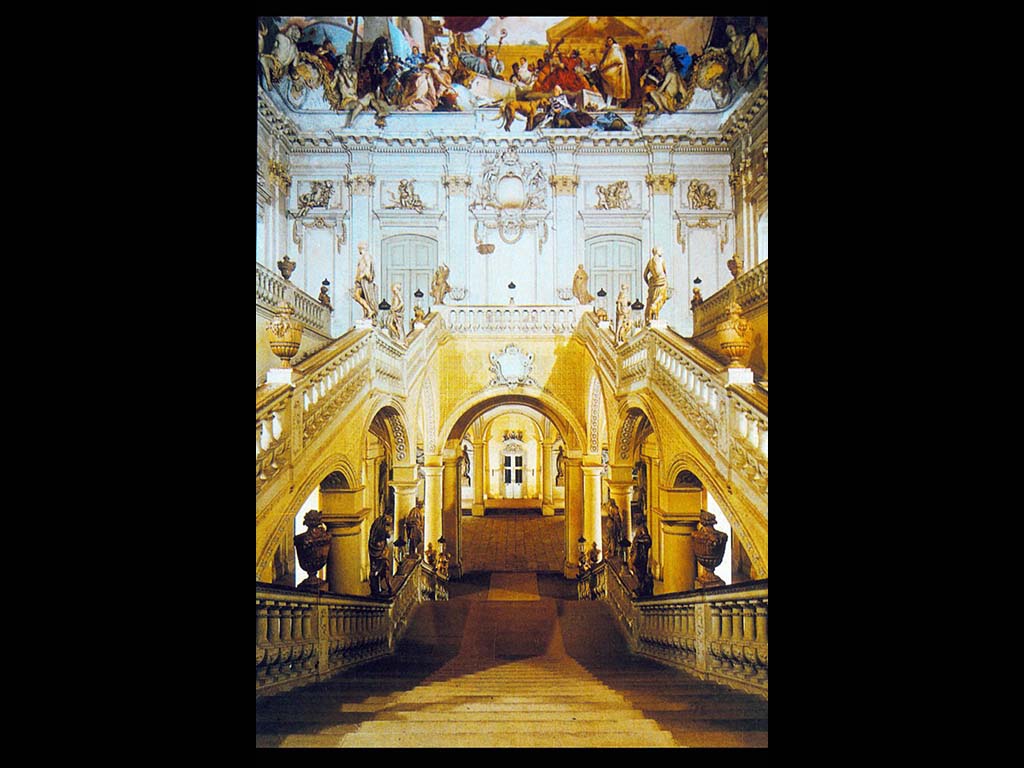 Барокко. И. Б. Нейман. Епископский дворец (Германия) 1720-1744