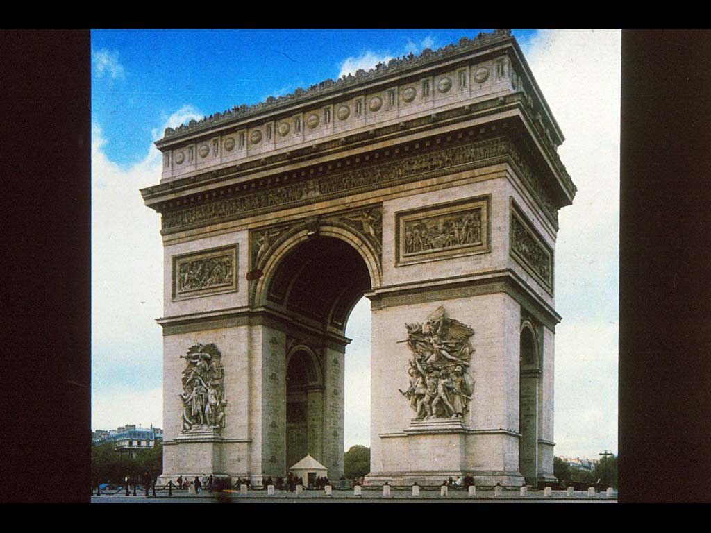 Ампир. Франсуа Рюд. Триумфальная анка Наполеона (Париж, Франция). 1833-1836