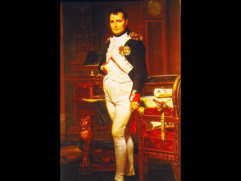 Наполеон в своем рабочем кабинете. Ж.-Л. Давид. 1812. Национальная галерея, Вашингтон
