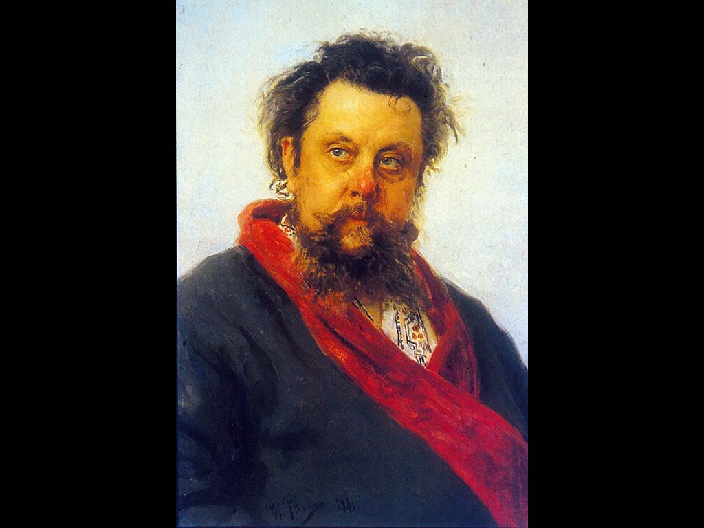 Портрет М. П. Мусорского. 1881. ГТГ