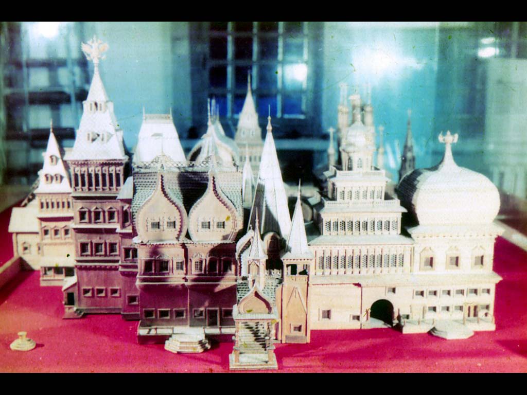 Модель Коломенского дворца. 1865-1868 гг. Москва.