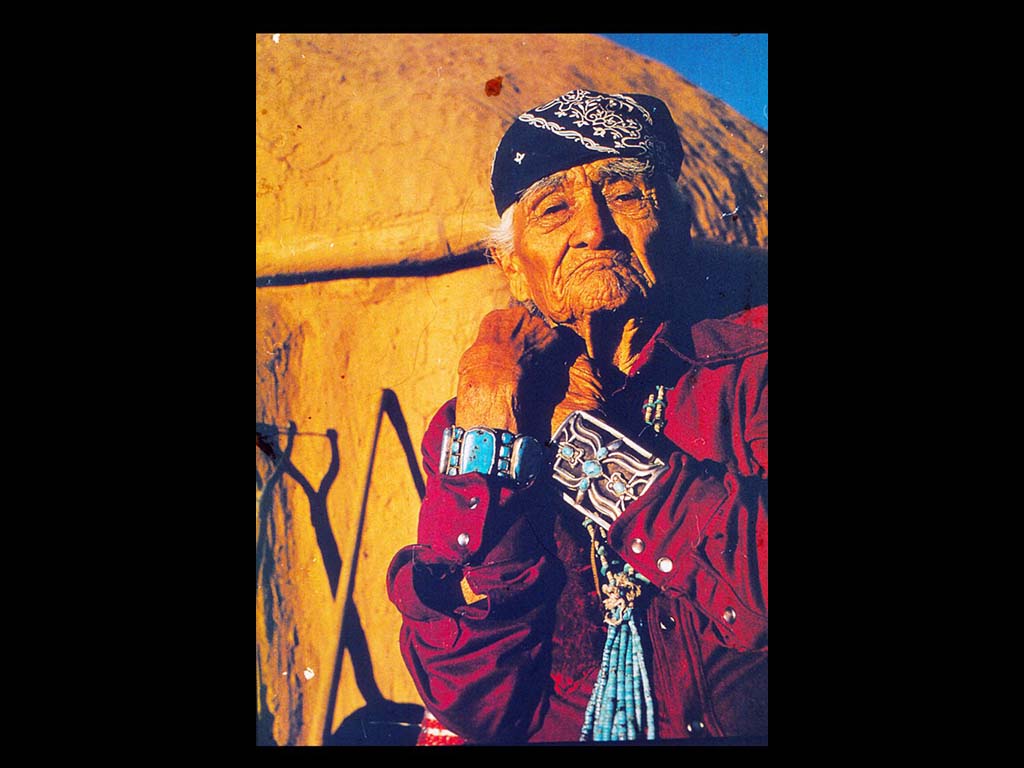 Портрет индейца. Фото.