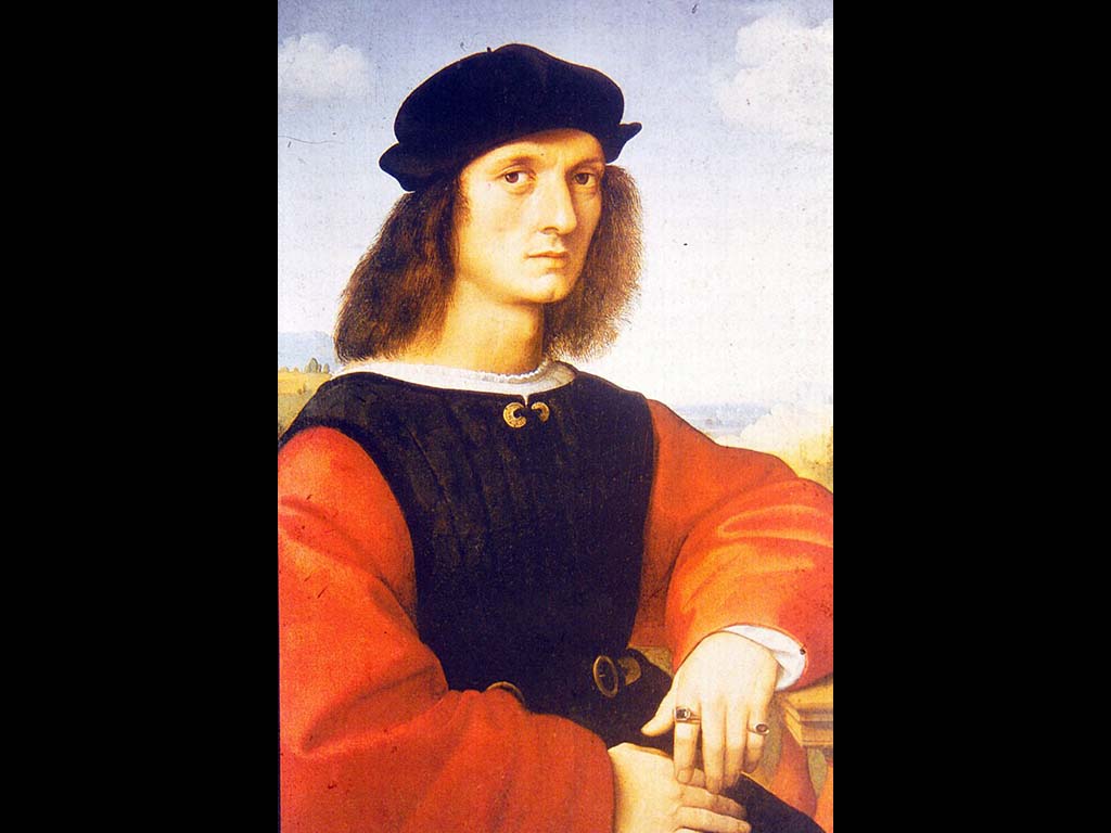 Портрет Анджело Дони. 1506. Галерея Уффици. Флоренция