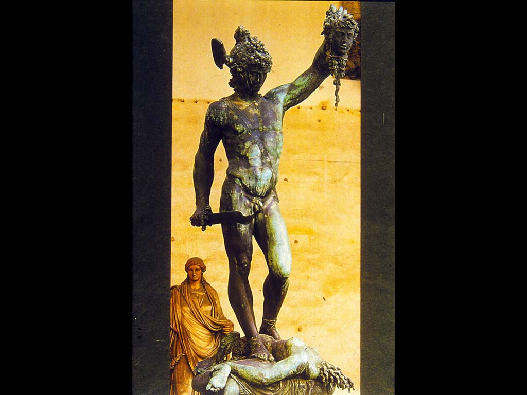 Персей. Бенвенуто Челлини. 1545-1554. Бронза. Пьяцца делла Синьория, Флоренция.
