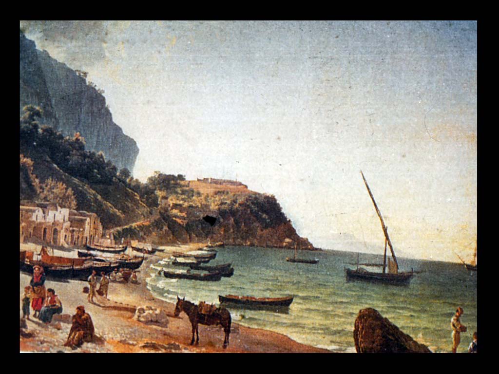 Щедрин С. Ф. Большая гавань на острове Капри. 1825 г.