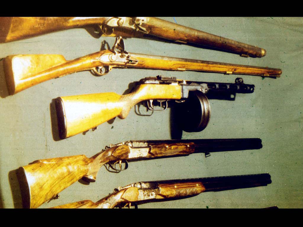 Экспонаты Тульского музея оружия