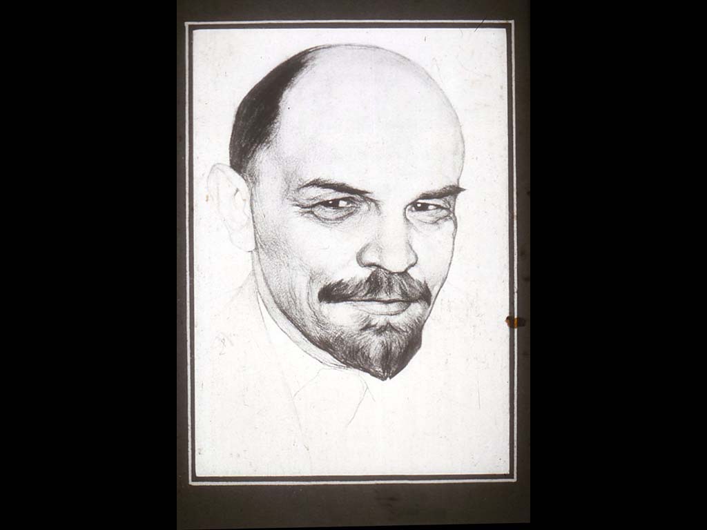 Н. Андреев. В. И. Ленин.